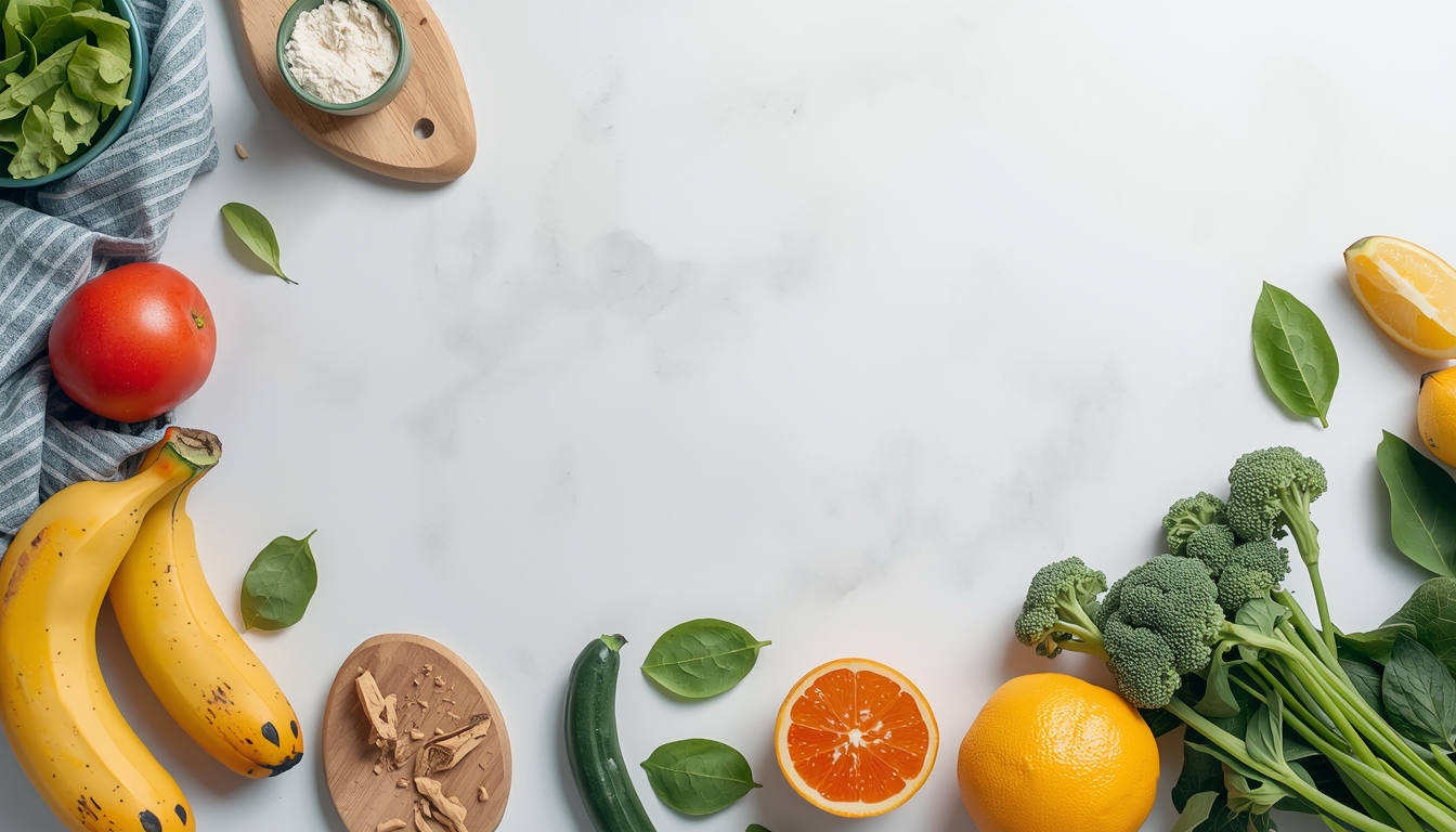 Healthy lifestyle with balanced nutrition and activity